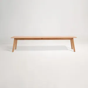 Oskar Bench, Natural Oak, by Lounge Lovers by Lounge Lovers, a Chairs for sale on Style Sourcebook