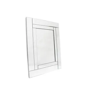 Cape Art Deco Wall Mirror 90cm x 117cm by Luxe Mirrors, a Mirrors for sale on Style Sourcebook