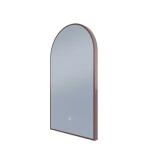 Cuban Bronze Arch 500D LED Mirror 90cm x 50cm by Luxe Mirrors, a Vanity Mirrors for sale on Style Sourcebook