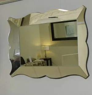 Frameless Bevelled Wall Mirror 60cm x 140cm by Luxe Mirrors, a Vanity Mirrors for sale on Style Sourcebook