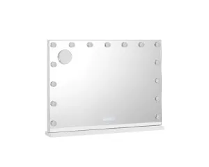 Hollywood LED Makeup Mirror with Bluetooth 80cm x 58cm by Luxe Mirrors, a Shaving Cabinets for sale on Style Sourcebook