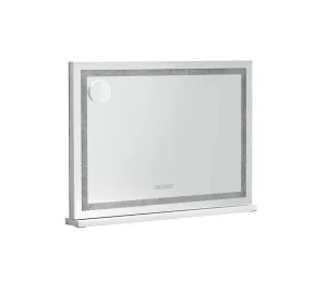 Vanity Makeup Mirror with LED Light and Bluetooth 80cm x 58cm by Luxe Mirrors, a Vanity Mirrors for sale on Style Sourcebook