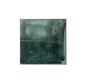Green Deep Canvas Oil Painting 120cm x 120cm by Luxe Mirrors, a Prints for sale on Style Sourcebook