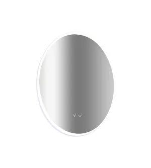 Oval LED Anti-Fog Illuminated Mirror 80cm x 60cm by Luxe Mirrors, a Illuminated Mirrors for sale on Style Sourcebook