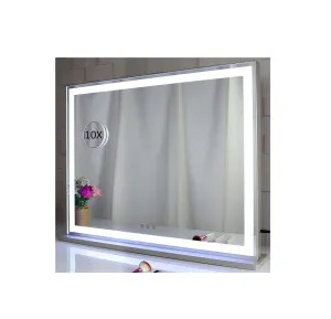 Smart Touch LED Makeup Mirror 72cm x 56cm by Luxe Mirrors, a Illuminated Mirrors for sale on Style Sourcebook