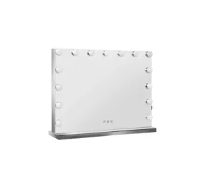 Luna Frameless Makeup Mirror With LED Light 58cm x 46cm by Luxe Mirrors, a Illuminated Mirrors for sale on Style Sourcebook