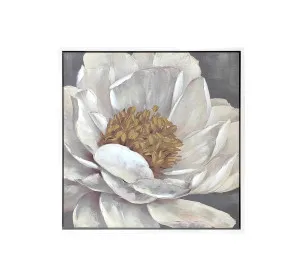 Blooming Grace Wall Art Canvas 80cm x 80cm by Luxe Mirrors, a Prints for sale on Style Sourcebook