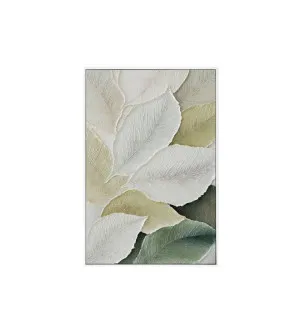 Whispering Leaves Wall Art Canvas 120cm x 80cm by Luxe Mirrors, a Prints for sale on Style Sourcebook