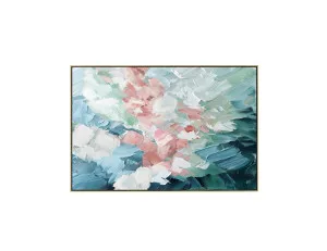 Pastel Tide Wall Art Canvas Wall Art Canvas 120cm x 80cm by Luxe Mirrors, a Prints for sale on Style Sourcebook
