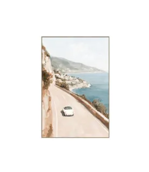 Seaside Drive Wall Art Canvas 120cm x 80cm by Luxe Mirrors, a Prints for sale on Style Sourcebook