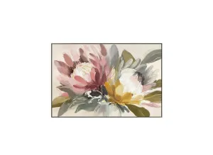 Pastel Petal Poetry Wall Art Canvas 80cm x 120cm by Luxe Mirrors, a Prints for sale on Style Sourcebook