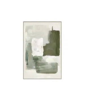 A Pause in Green Wall Art Canvas 80cm x 120cm by Luxe Mirrors, a Prints for sale on Style Sourcebook
