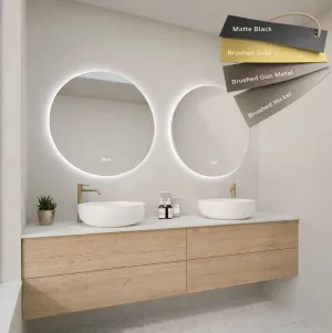 Matte Black, 600mm by Luxe Mirrors, a Vanity Mirrors for sale on Style Sourcebook