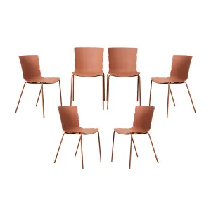 Ravello Outdoor Dining Chair - Clay Set Of Six Bundle - Mocka by Mocka., a Outdoor Chairs for sale on Style Sourcebook