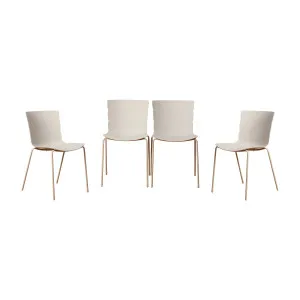 Ravello Outdoor Dining Chair - Beige Set of Four Bundle - Mocka by Mocka., a Outdoor Chairs for sale on Style Sourcebook