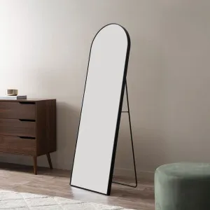 Jackson Metal Arch Full Length Freestanding Mirror - Black - Mocka by Mocka., a Mirrors for sale on Style Sourcebook