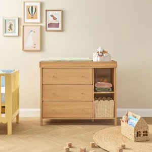 Ollie Change Table With Removable Top - Natural - Mocka by Mocka., a Changing Tables for sale on Style Sourcebook