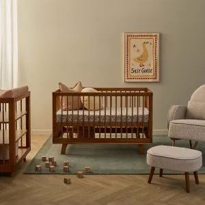 Aspen Classic Cot - Hazelnut - Mocka by Mocka., a Cots & Bassinets for sale on Style Sourcebook