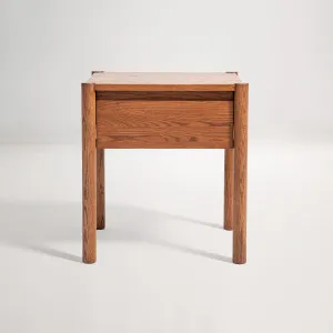 Ollie Bedside Table, Walnut Brown, by Lounge Lovers by Lounge Lovers, a Bedside Tables for sale on Style Sourcebook