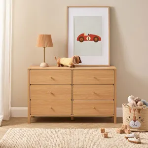 Ollie Six Drawer - Natural - Mocka by Mocka., a Dressers & Chests of Drawers for sale on Style Sourcebook