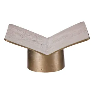 Atlas Bookstand 26x12cm in Gold by OZ Design, a Vases & Jars for sale on Style Sourcebook