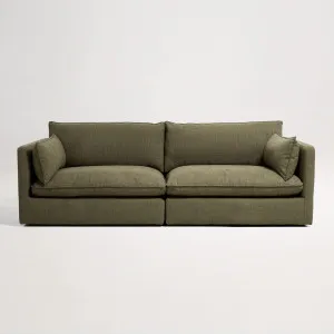 Loft 4 Seat Sofa, Luxe Green, by Lounge Lovers by Lounge Lovers, a Sofas for sale on Style Sourcebook