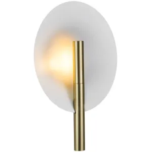 Nordlux Minimalist Furiko Wall Light - Brushed Brass by Nordlux, a Wall Lighting for sale on Style Sourcebook