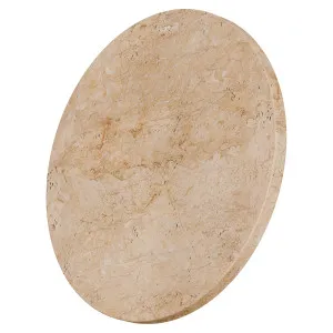 Calibo Orville 250mm Travertine Stone Eclipse Wall Light - Beige by Calibo, a Lighting for sale on Style Sourcebook