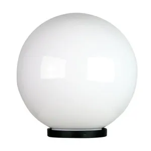 Oriel Lighting Galactic 400mm Opal Acrylic Garden Post Light with Pole - White by Oriel Lighting, a Lighting for sale on Style Sourcebook