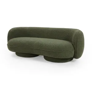 Torven 3 Seater Performance Boucle Sofa in Dark Forest Green by Luxo Furniture, a Sofas for sale on Style Sourcebook