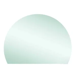 Thermogroup Ablaze 1500x1100 Hamilton D-Shaped Polished Edge Glue-To-Wall Bathroom Mirror HD1511GT by Thermogroup, a Mirrors for sale on Style Sourcebook