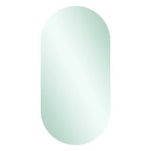 Thermogroup Ablaze 500x1000 Duke Pill Polished Edge Glue-To-Wall Bathroom Mirror DP5010GT by Thermogroup, a Mirrors for sale on Style Sourcebook