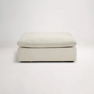 Hudson Ottoman, Luxe Natural, by Lounge Lovers by Lounge Lovers, a Ottomans for sale on Style Sourcebook