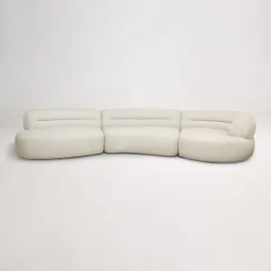 Brooklyn Right 5 Seat Sofa, Cleo Taupe, by Lounge Lovers by Lounge Lovers, a Sofas for sale on Style Sourcebook