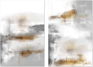 Gold and Silver, Style A & B, Set of 2 by Gioia Wall Art, a Prints for sale on Style Sourcebook