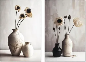 Ceramic Vases, Style A & B, Set Of 2 by Gioia Wall Art, a Prints for sale on Style Sourcebook
