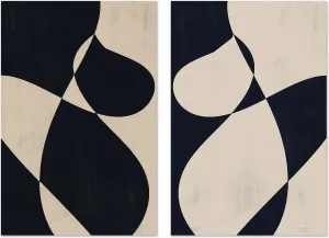 Undulations, Style A & B, Set Of 2 by Gioia Wall Art, a Prints for sale on Style Sourcebook