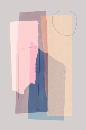 Pastel Layering, By Mareike Bohmer by Gioia Wall Art, a Prints for sale on Style Sourcebook