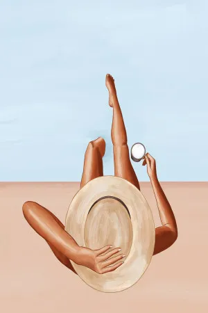 Poolside Girl by Gioia Wall Art, a Prints for sale on Style Sourcebook