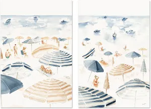 Oceanside On Weekend, Set Of 2 by Gioia Wall Art, a Prints for sale on Style Sourcebook