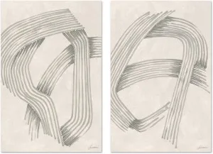 Intersections, Style A & B, Set Of 2 by Gioia Wall Art, a Prints for sale on Style Sourcebook