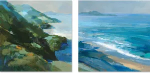 Rocky Shoreline, Style A & B, Set Of 2 by Gioia Wall Art, a Prints for sale on Style Sourcebook