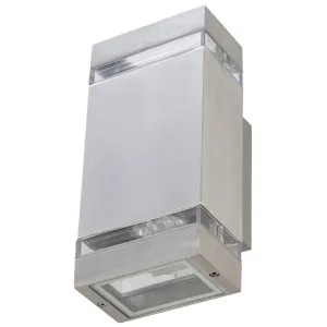 Fiorentino Derico Aluminium Up/Down Outdoor Wall Light - Aluminium by Fiorentino, a Wall Lighting for sale on Style Sourcebook