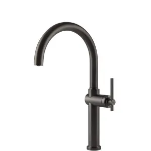 60670#707 Gessi Habito G'Neck Swivel BK by Habito, a Kitchen Taps & Mixers for sale on Style Sourcebook