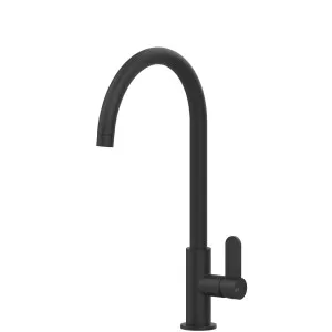 60075#299 Gessi Helium G'Neck Swivel MB by Helium, a Kitchen Taps & Mixers for sale on Style Sourcebook
