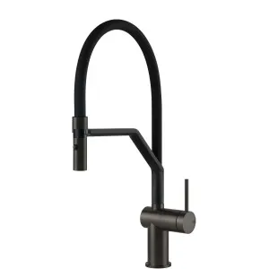 60429#707 Gessi Inedito GN Flexi Hose BK by Inedito, a Kitchen Taps & Mixers for sale on Style Sourcebook