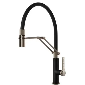 60055#599 Gessi Officine GN Flexi Hos MB by Officine, a Kitchen Taps & Mixers for sale on Style Sourcebook