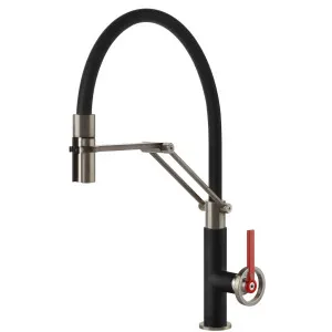 60205#599 Gessi Officine V GN FlexiHo MB by Officine V, a Kitchen Taps & Mixers for sale on Style Sourcebook