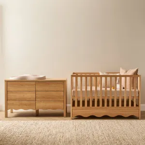 Malena Four Piece Nursery Set - Natural - Mocka by Mocka., a Cots & Bassinets for sale on Style Sourcebook
