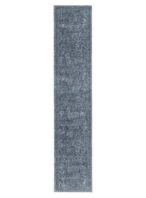 Celia Tonal Distressed Blue Runner Rug by Miss Amara, a Persian Rugs for sale on Style Sourcebook